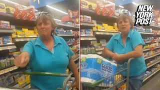 Anti-immigrant Walmart shopper unleashes nasty slurs | New York Post