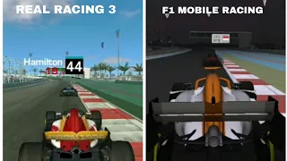 F1 Mobile Racing VS. Real Racing 3 - Yas Marina Circuit
