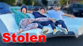 Stealing back Logan Paul’s $90,000p couch from Jake Paul