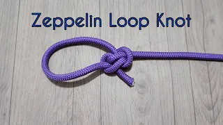 How to Tie Zeppelin Loop Knot