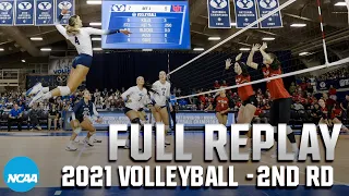 BYU vs. Utah: 2021 NCAA volleyball 2nd round | FULL REPLAY