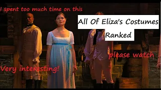 All Of Eliza Hamilton's Costumes Ranked