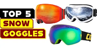 Top 5 Snow Goggles for Small Faces Reviews & Recommendations 2024!