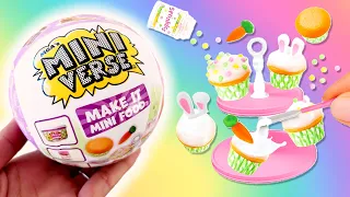 MAKING *MORE* MINI FOODS! MiniVerse Make It Mini Spring Collection! Willy Wonka Chocolate Ultra Rare