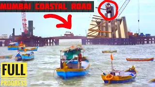 Mumbai Coastal Road Not Being Built Only By...Don't Forget Hardworking Fast Workers | Amazing Skills