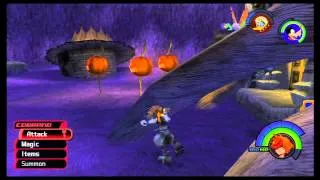 Kingdom Hearts Final Mix HD 1.5 Remix - Proud Mode - Oogie Boogie Manor Fight