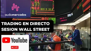 #Trading en #directo #livestream #envivo! #Wallstreet #DOW30 #NASDAQ #SP500 #CRUDO #FOREX #FED #FOMC