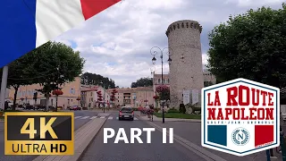DRIVING THE ROUTE NAPOLÉON, Part II, from DIGNE-LES-BAINS to GRENOBLE, FRANCE I 4K 60fps