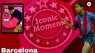 FC. Barcelona Iconic Moment pack opening Pes 2021 mobile .&   P. Kluivert  trick ""