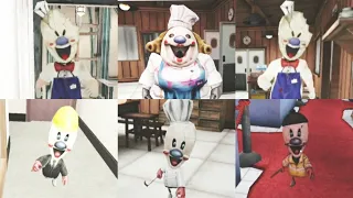 Ice Scream 6 All Jumpscares And Game Over Scenes