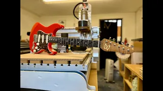 Gray Guitars - Bashed Fiesta Red Emperor with matt nitro top coat - a corker from the custom shop!!