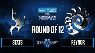 SC2 - Stats vs. Reynor - IEM Katowice 2021 - Round of 12