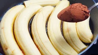 I added cocoa to the bananas and it worked!!!You will be amazed!