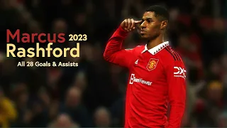 Marcus Rashford - All 28 Goals & Assists 2022/2023 So Far For Manchester United