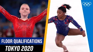 Women's Floor #Tokyo2020 qualifications | FULL LENGTH | Subdivision 3&4