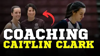 Caitlin Clark's High School Coach Talks Coaching A LEGEND 🔥