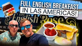 BARGAIN FULL ENGLISH BREAKFAST in Las Americas Tenerife! 🍳 🥓