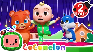 FREEZE! Let's Dance | CoComelon JJ's Animal Time | Animal Songs for Kids