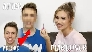 FULL GLAM MAKEOVER ON MINIMINTER | Talia Mar