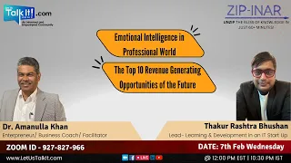 Zipinar: 1) Emotional Intelligence in Professional World 2) The top 10 revenue generating opportunit