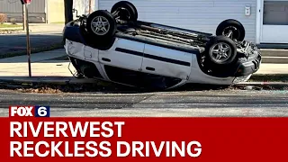 Milwaukee Riverwest reckless driving crash, 3 got away | FOX6 News Milwaukee