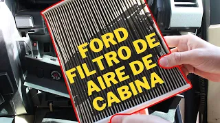 Ford Filtro de Aire de Cabina Reemplazo: 2017 a 2020 Super Duty [F-250/F-350] - Detallado | How To