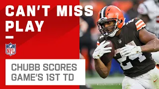 Nick Chubb Is BACK! Scores Game's 1st TD in the 4th Quarter