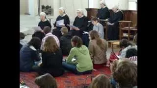 250 jeunes rencontrent les bénédictines de Bouzy