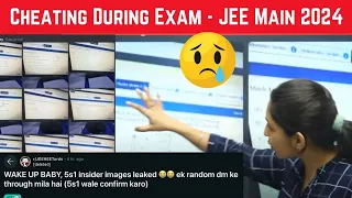 🚨Cheating in JEE MAIN! WHAT NEXT! Shift Cancelled?? 🚫📝 Request for Strict Action #jee #nta #jee2024