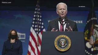 President Biden and VP Harris visit Atlanta after spa killings