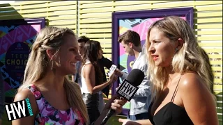 Pretty Little Liars’ Vanessa Ray Talks Big ‘A’ Reveal! (TEEN CHOICE 2015) | Hollywire