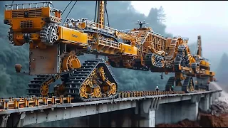 Incredible Modern technology - The most efficient bridge building machines in the world
