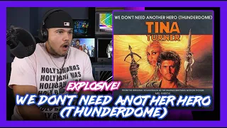 First Time Hearing We Don't Need Another Hero (Thunderdome) TINA TURNER!  | Dereck Reacts