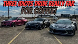 Road Trip to Cars and Coffee in Edmonton, Alberta