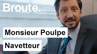 Il fait Paris-Angers tous les jours pour travailler (avec Monsieur Poulpe) - Broute - CANAL+