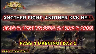 ANOTHER FIGHT, ANOTHER HELL KVK! 1846 & 1254 VS 1175 & 1302 & 2605! DAY1 | ROK INDONESIA