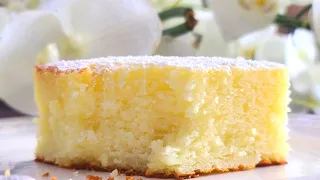 This Cake Just Melts in Your Mouth with 1 Egg and Flourless Super Easy with Minimum Ingredients