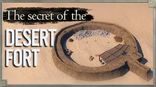 The strange ancient Egyptian fort in the middle of nowhere.