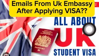 Emails you can receive from UK Home office after applying student VISA 🇬🇧| #youtube #shorts