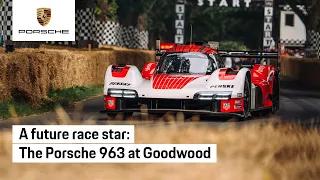 Goodwood Festival of Speed debut: the Porsche 963