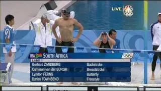8th Gold [2008 Beijing Olympics] Swimming Men's 4 x 100m Medley Relay.mp4