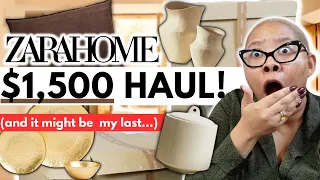 The $1,500 Zara Home Unboxing I Was So excited About (And I'm Disappointed...)