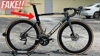 HOW TO SPOT A FAKE SPECIALIZED CHINESE ROAD BIKE!!