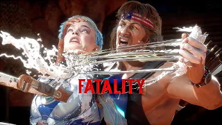 MK11 All Fatalities on Frost