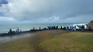 King tides on the Oregon Coast