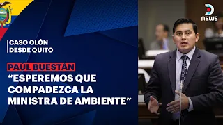 Caso Olón: Piden la comparecencia de la ministra. Paúl Buestán en DNews