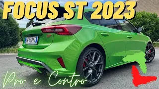 Ford Focus ST 2023... si sentono 280CV? | PRO 🟢 e CONTRO ❌ dal Test Drive