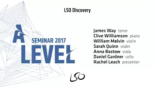 Vaughan Williams' On Wenlock Edge Explained - LSO Discovery A-Level Seminar