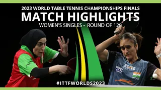 Makina Batra vs Lynda Loghraibi | WS R128 | 2023 ITTF World Table Tennis Championships Finals