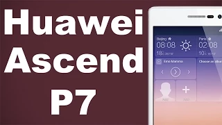 Видео обзор 5 дюймового телефона / смартфона Huawei Ascend P7